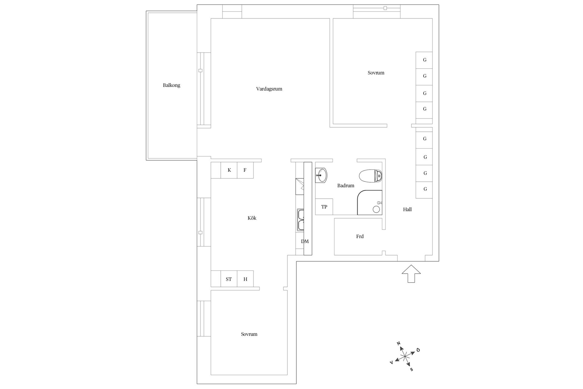 Bostadsrätt, Skårdalsvägen 11B, Bohus, Ale