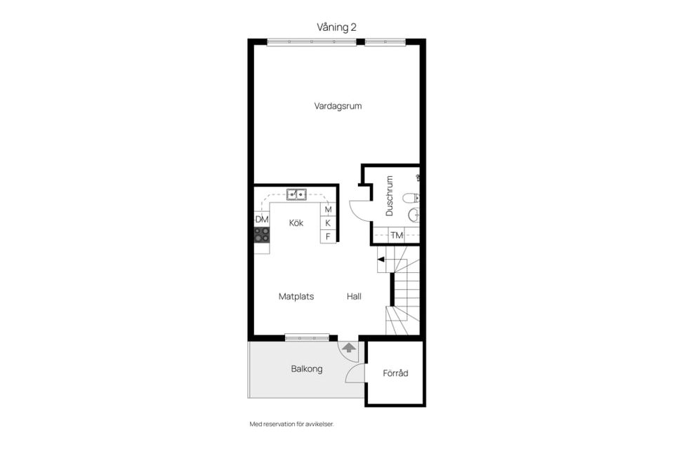 Bostadsrätt, Torggatan 17D, Centrala Vara, Vara