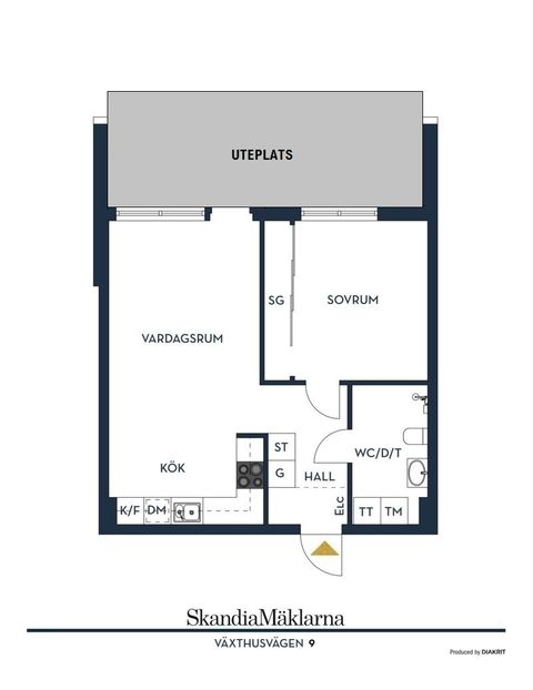 Bostadsrätt, Växthusvägen 7, Bro/Rosenängarna, Upplands-Bro