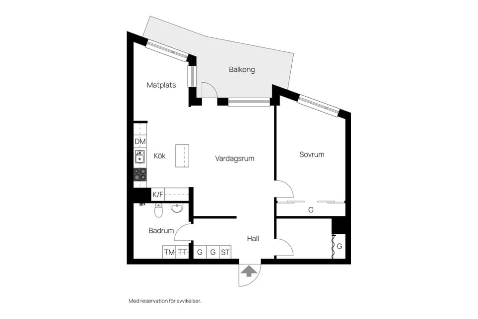 Bostadsrätt, Henriksdalsallén 24a, Hammarby Sjöstad, Stockholm