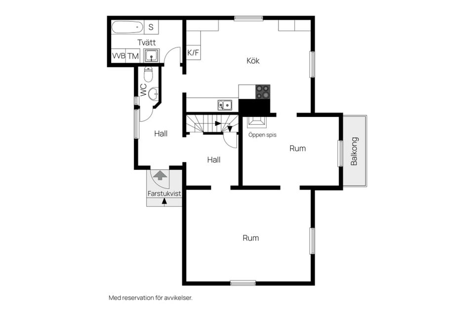 Villa, Södra vägen 36B, Lövudden, Härnösand