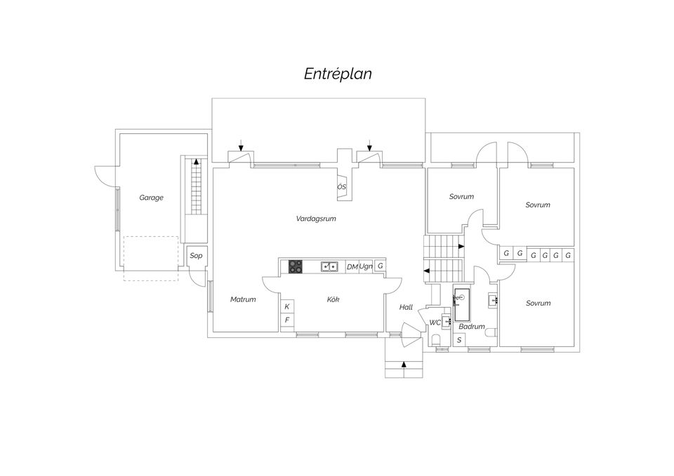Villa, Elnas väg 1, Bergshammar, Nyköping