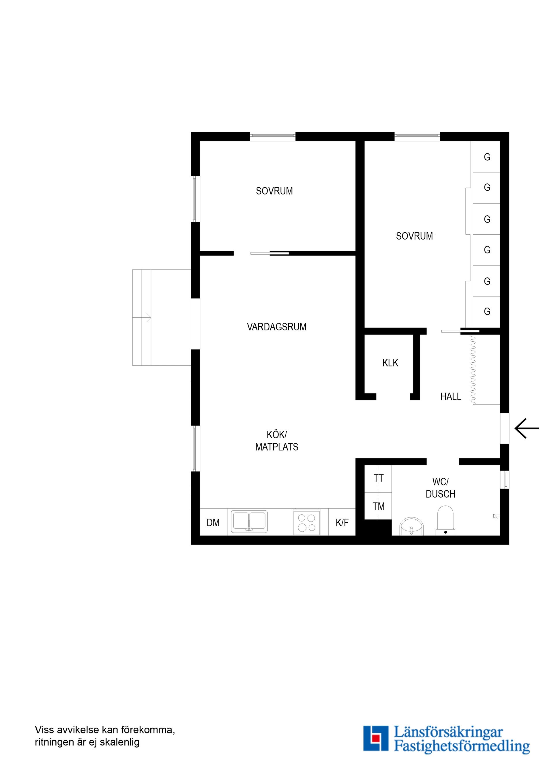 Bostadsrätt, Tegelhagsvägen 8 B, Silverdal-Tegelhagen, Sollentuna