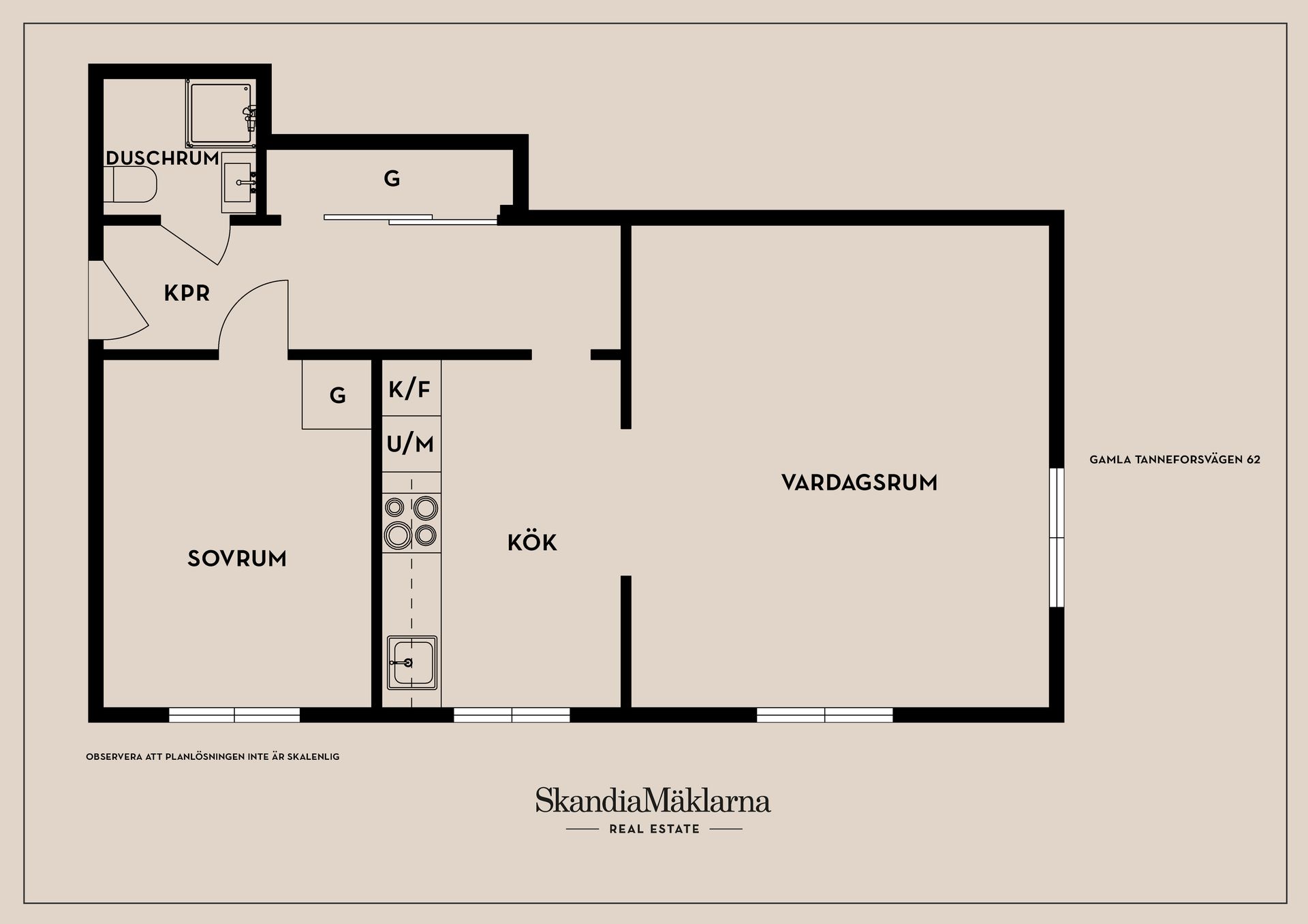 Bostadsrätt, Gamla Tanneforsvägen 62, Tannefors, Linköping