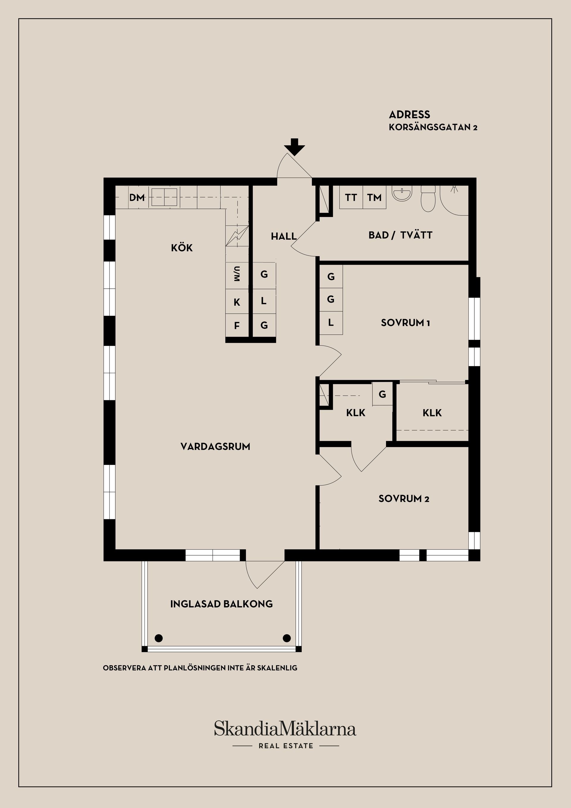 Bostadsrätt, Korsängsgatan 2, Västerås