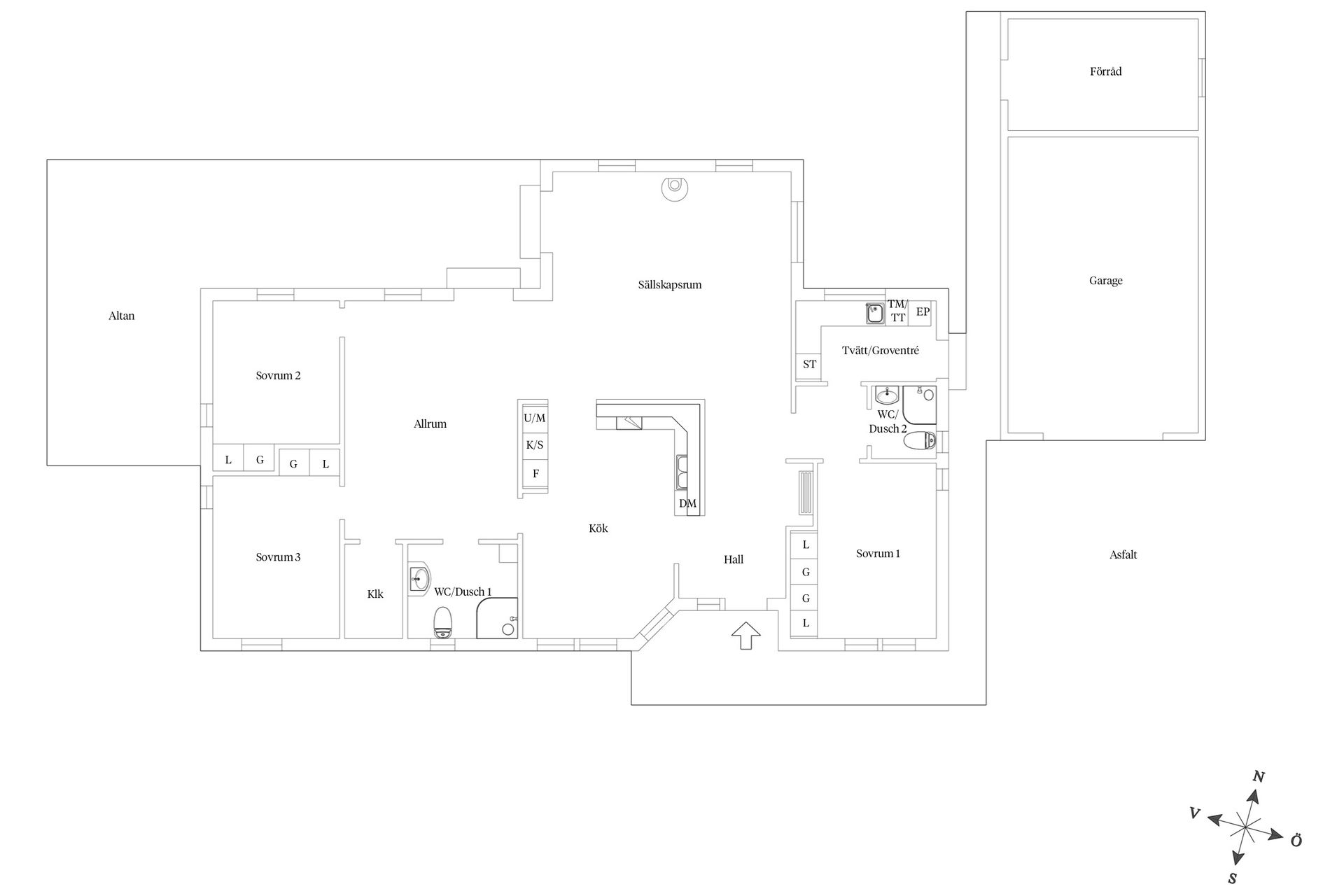 Villa, Berggrens väg 3, Kungsbacka - Forsbäck, Kungsbacka