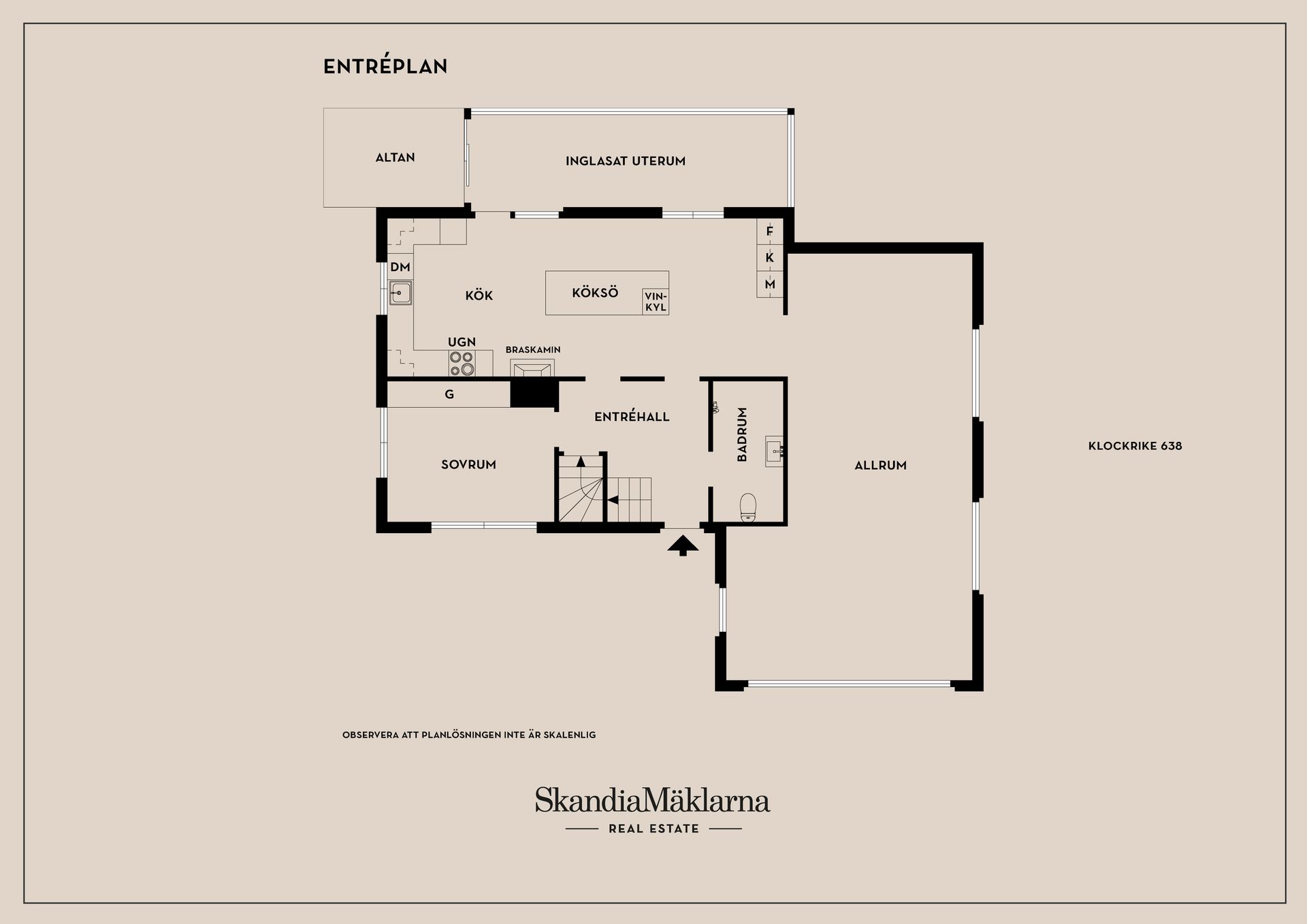Villa, Klockrike 638, Klockrike, Motala