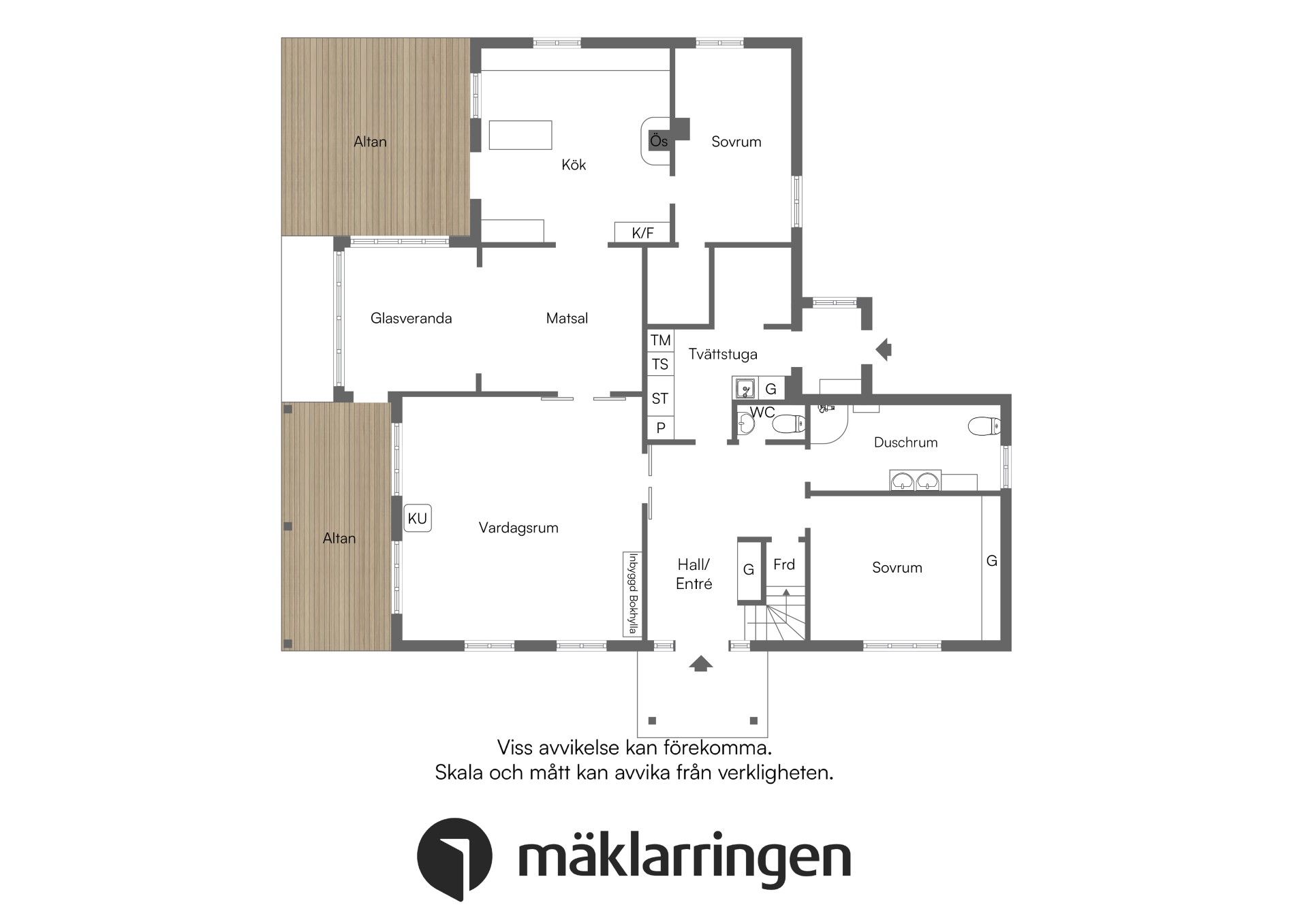 Villa, Tutta uddsvägen 7, Färingsö Tureholm, Ekerö