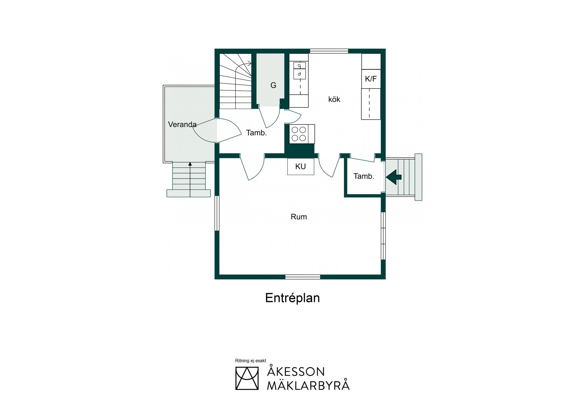 Villa, Berghallagatan 4, Öster, Växjö