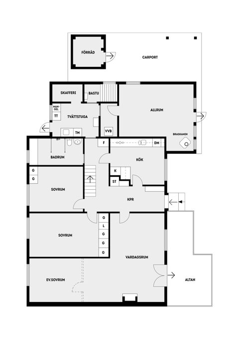 Radhus, Skiftesvägen 10, Ella Gård, Täby