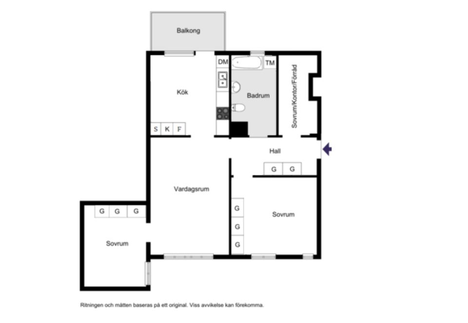 Bostadsrätt, Telefonvägen 35, vån 2, Midsommarkransen, Stockholm