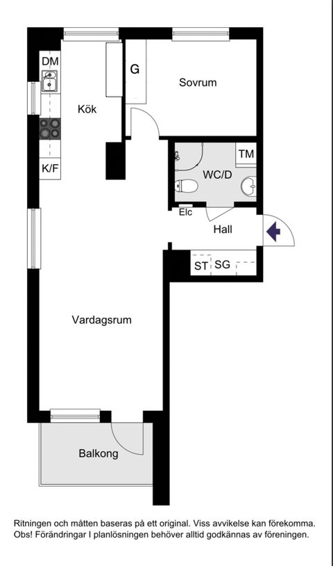 Bostadsrätt, Tomtebobarnens Gata 11, 3tr., Bromma / Mariehäll, Stockholm