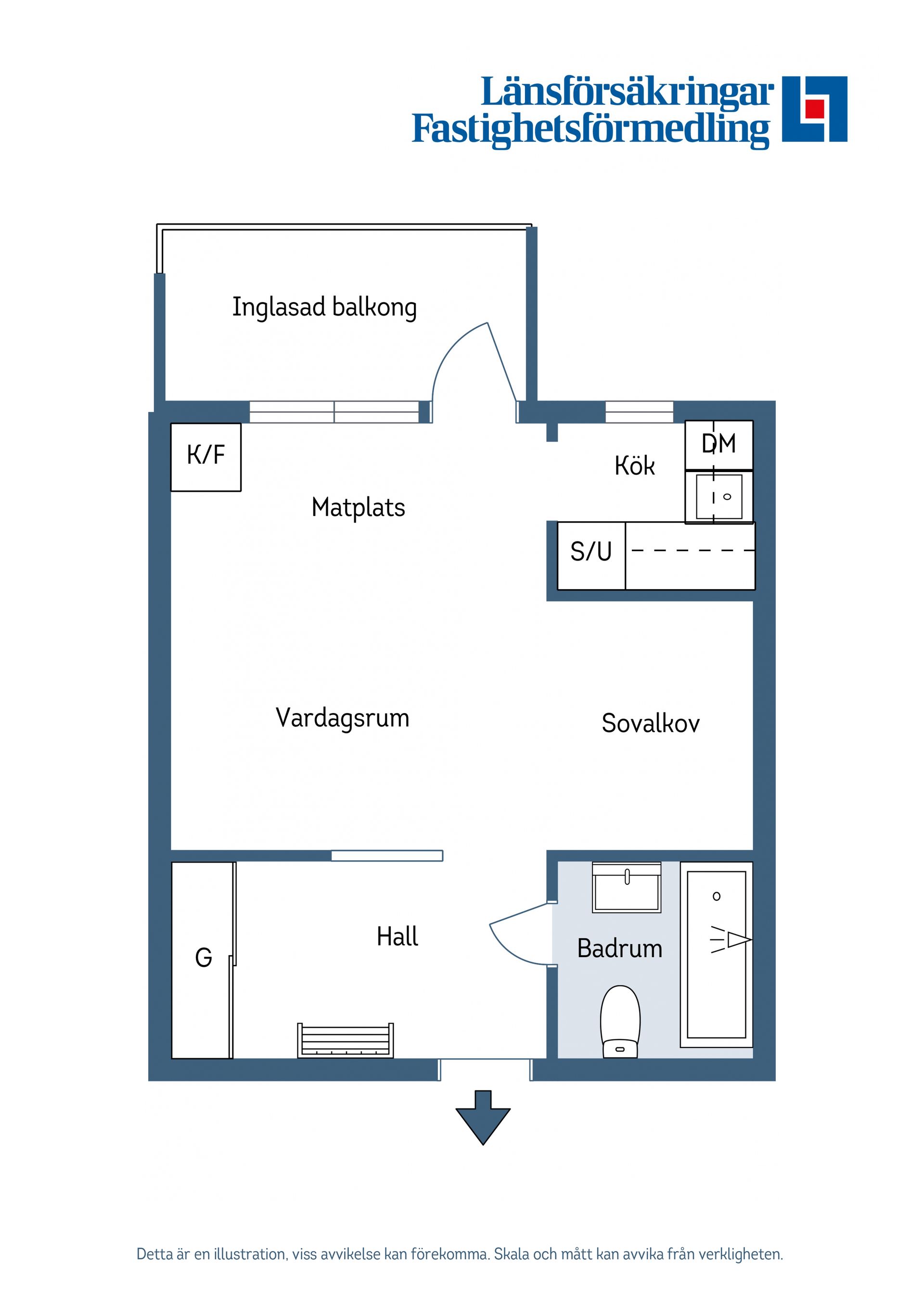 Bostadsrätt, Gillevägen 3, 4 tr, Sickla, Nacka