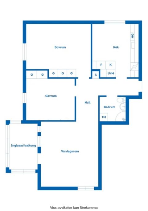 Bostadsrätt, Hertings allé 7A, Herting, Falkenberg