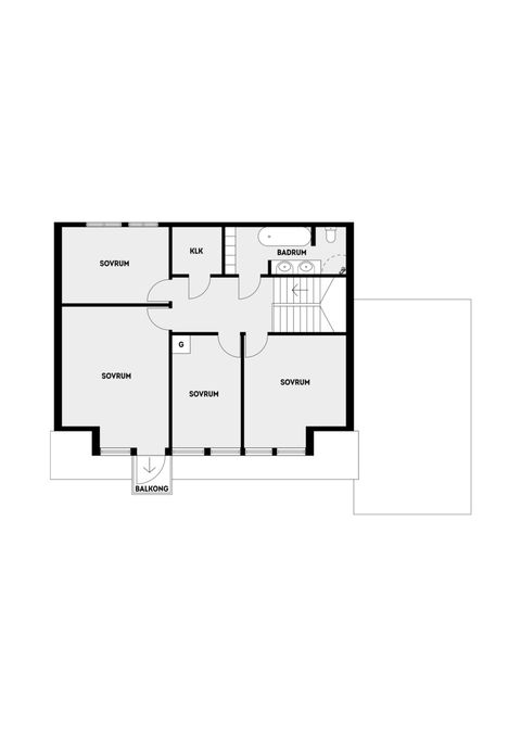 Radhus, Meijerfeldts väg 50, Näsbypark, Täby