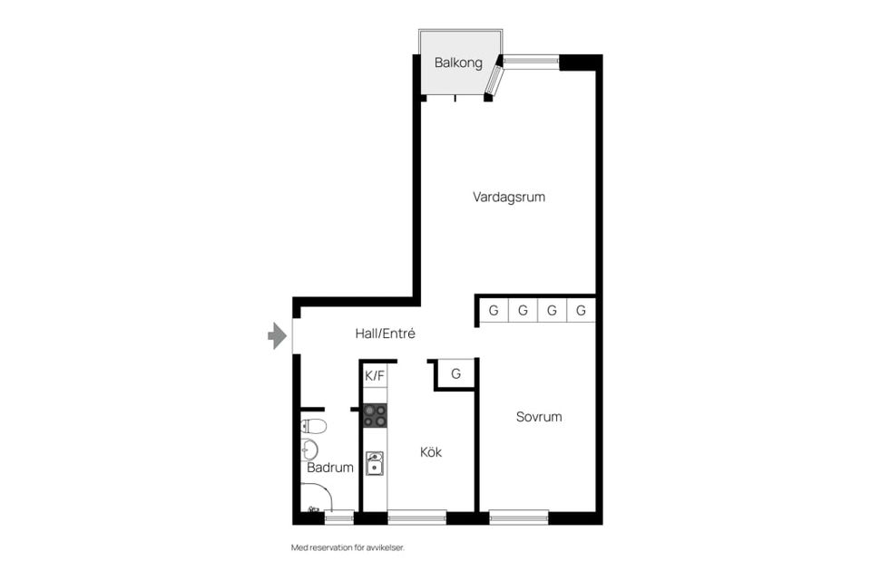 Bostadsrätt, Norra Sjöbogatan 35, Sjöbo, Borås