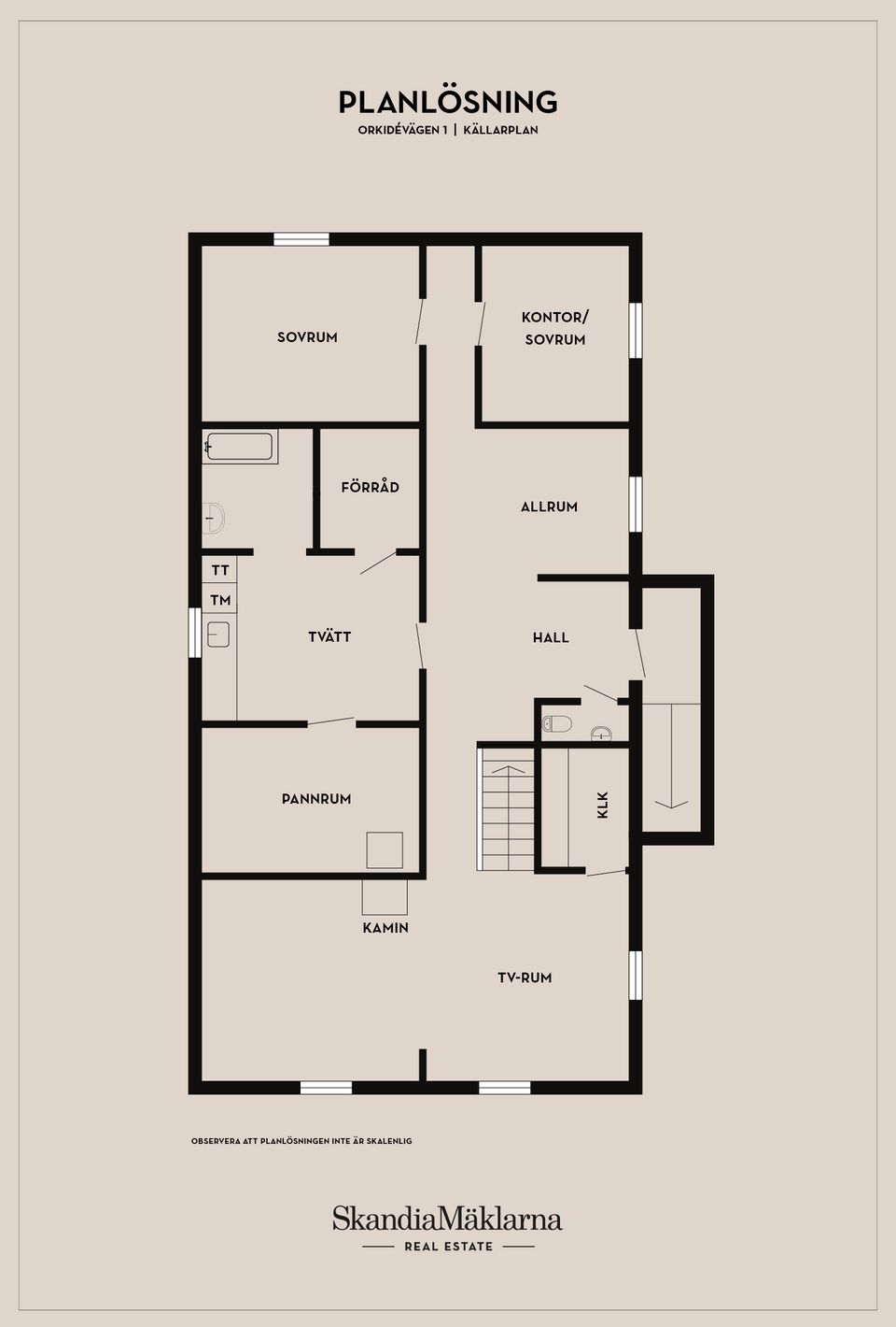 Villa, Orkidévägen 1, Skurup