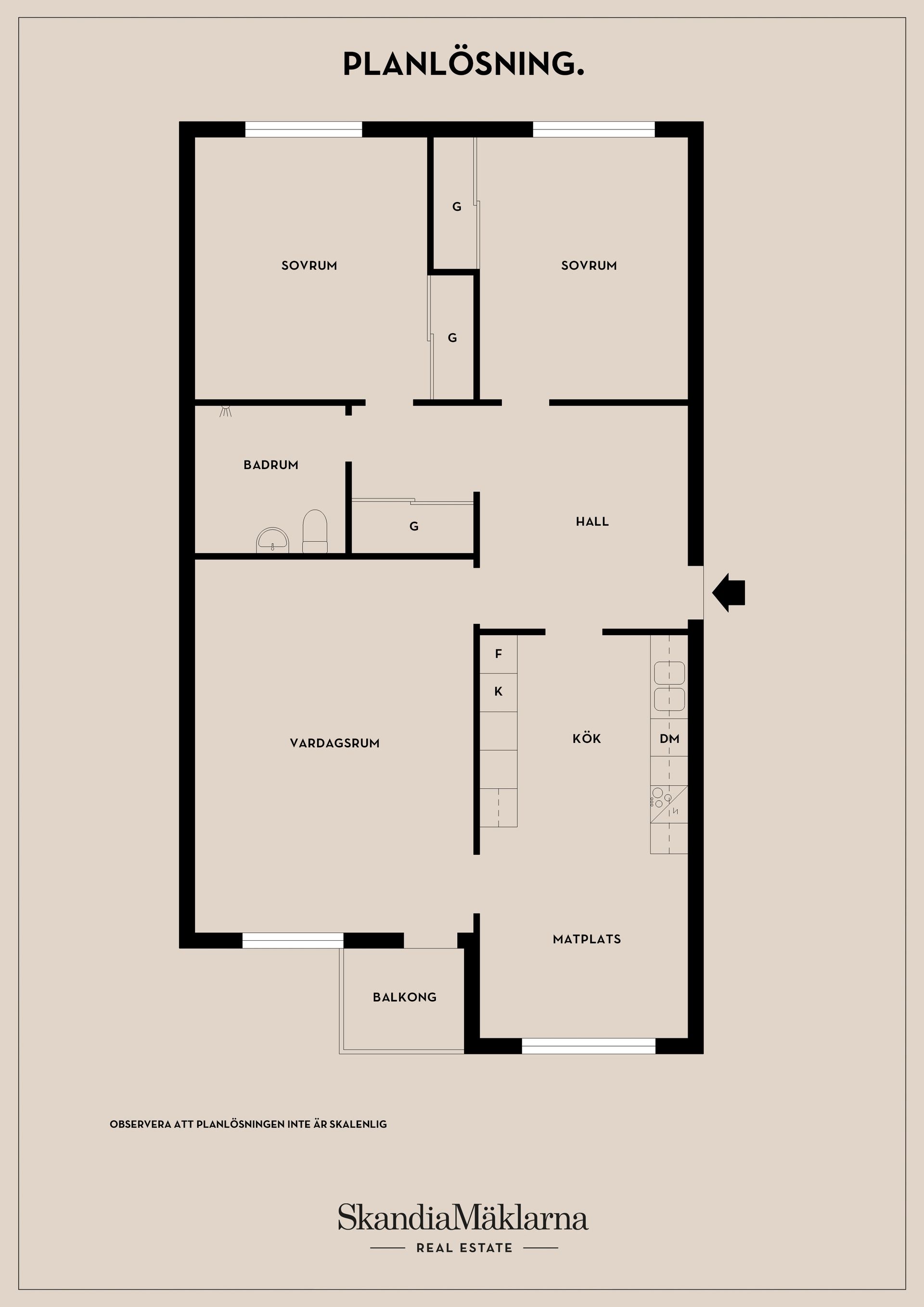 Bostadsrätt, Erik Tegels väg 4B, Spånga Bromsten, Stockholm