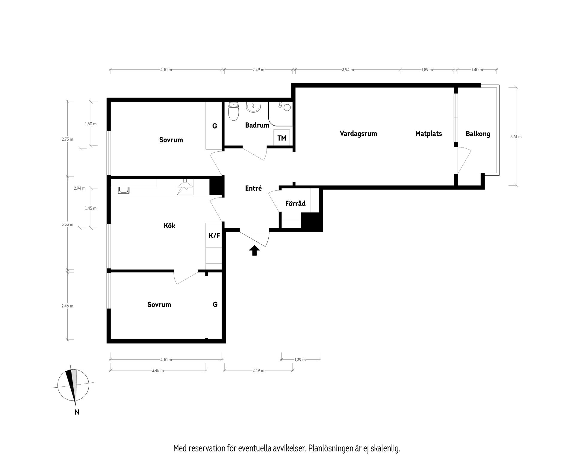 Bostadsrätt, Norra Liden 31, Kungshöjd, Göteborg