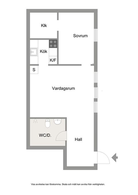 Bostadsrätt, Pilotvägen 3C, Barkarby, Järfälla
