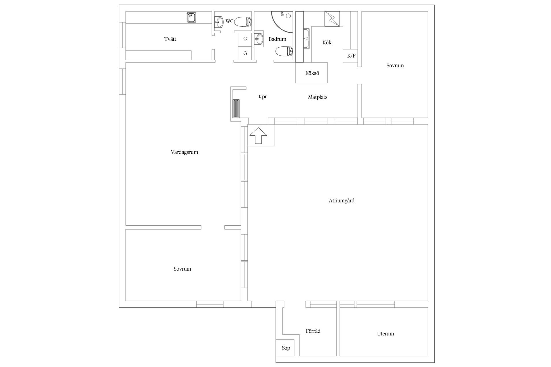 Bostadsrätt, Löpargatan 96A, Västra Fäladen, Landskrona