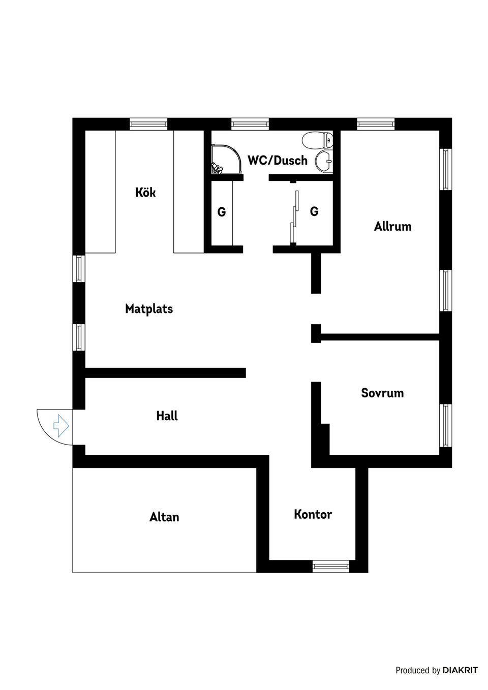 Bostadsrätt, Morotstaden 6, Nävekvarn, Nyköping