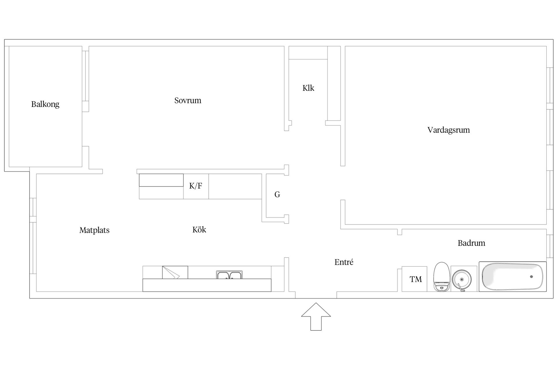 Bostadsrätt, Stenbocksgatan 19B, Tyringe, Hässleholm