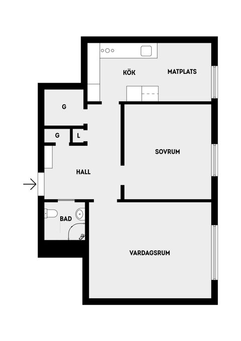 Bostadsrätt, Örnstigen 12, Näsbypark, Täby