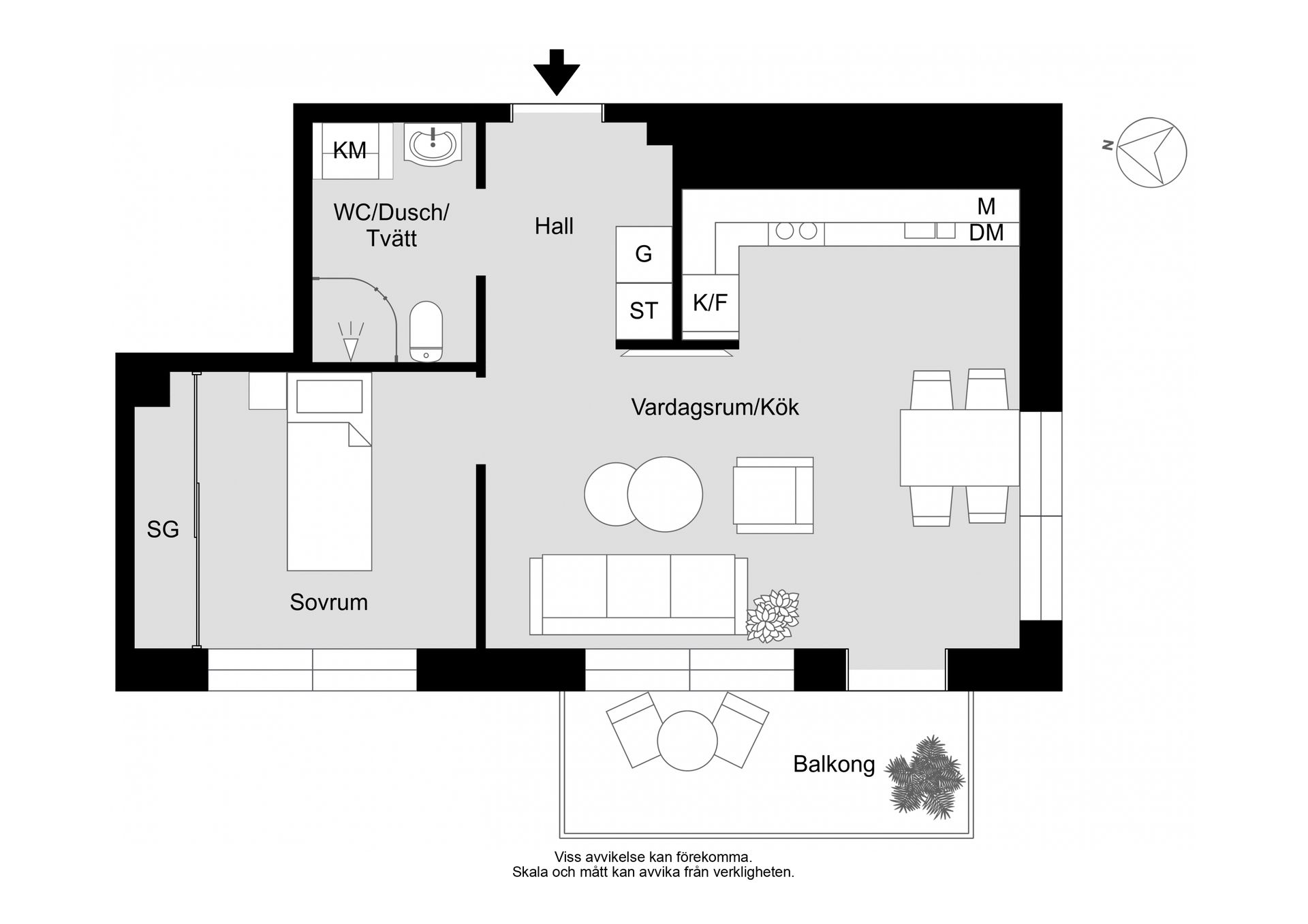Bostadsrätt, Dekangatan 4, Rosendal, Uppsala