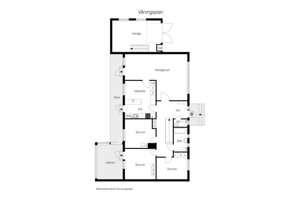Villa, Eggebyvägen 7, Ljunga, Norrköping