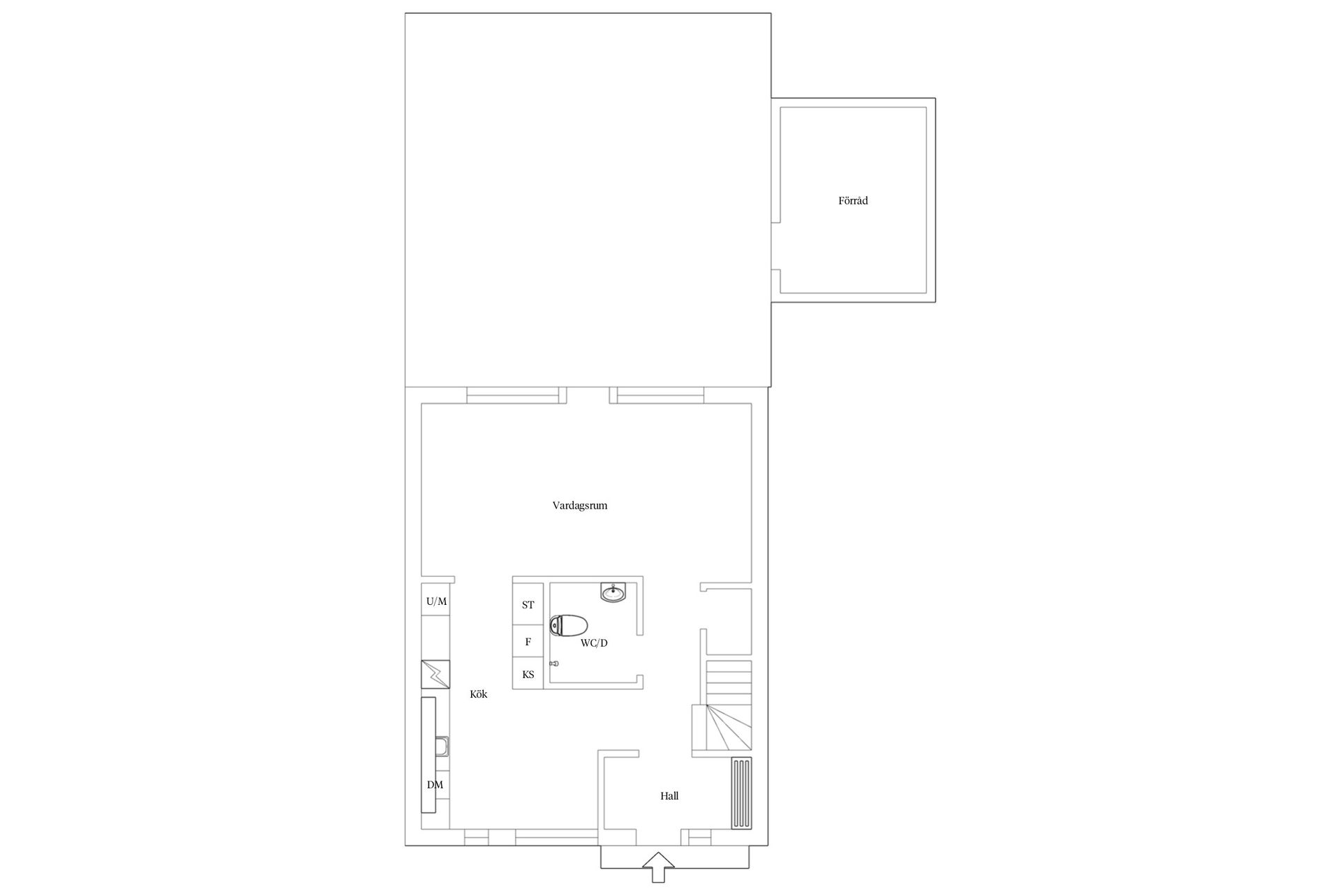 Radhus, RF Bergs gränd 6, Grändhusen, Lomma