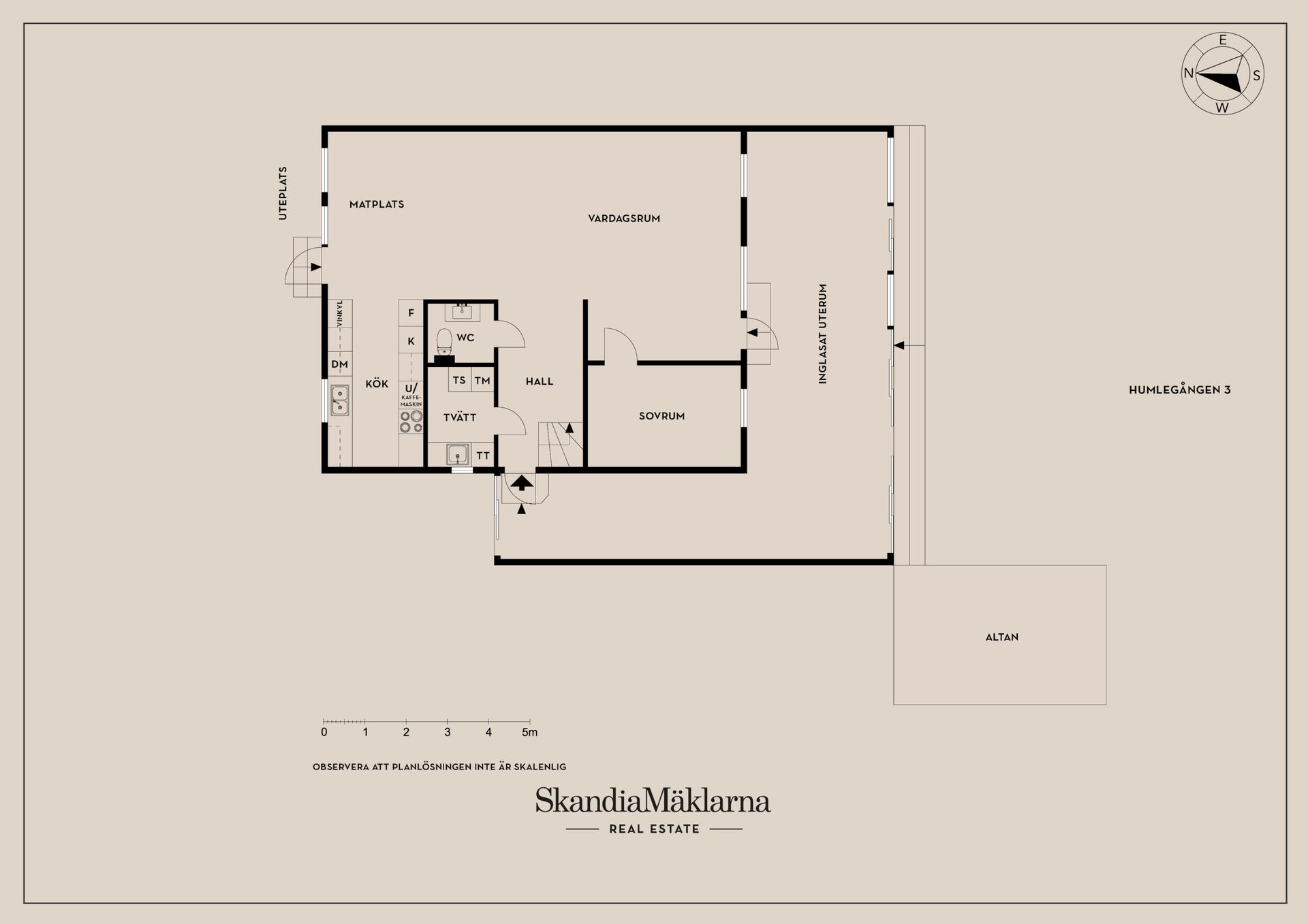 Villa, Humlegången 3, Komarken, Kungälv
