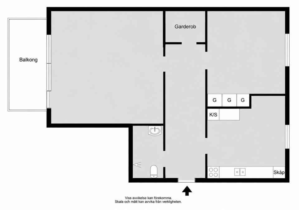 Bostadsrätt, Tiundagatan 22B, Luthagen, Uppsala
