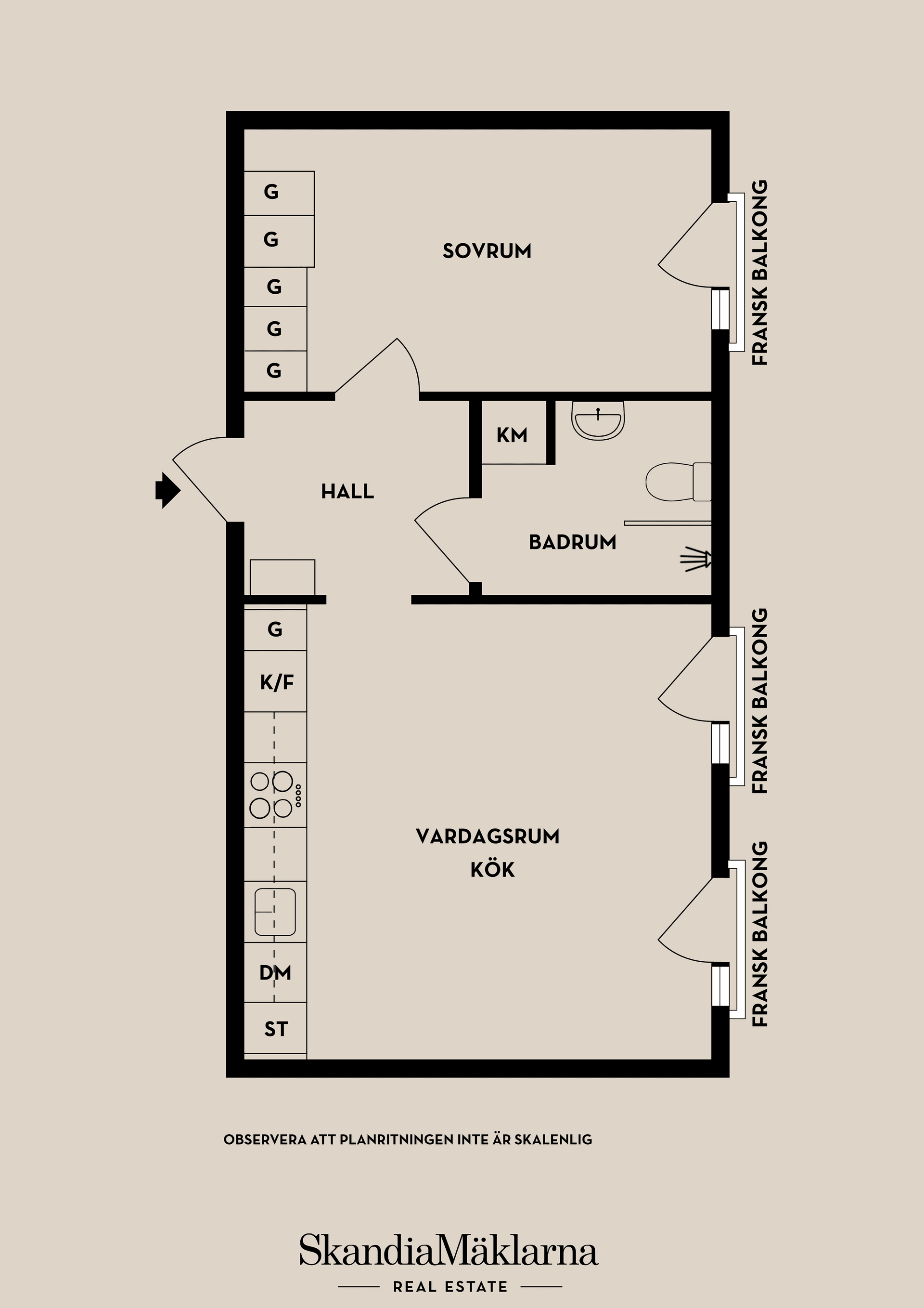 Bostadsrätt, Vintergatan 2E, Centrala Sundbyberg, Sundbyberg