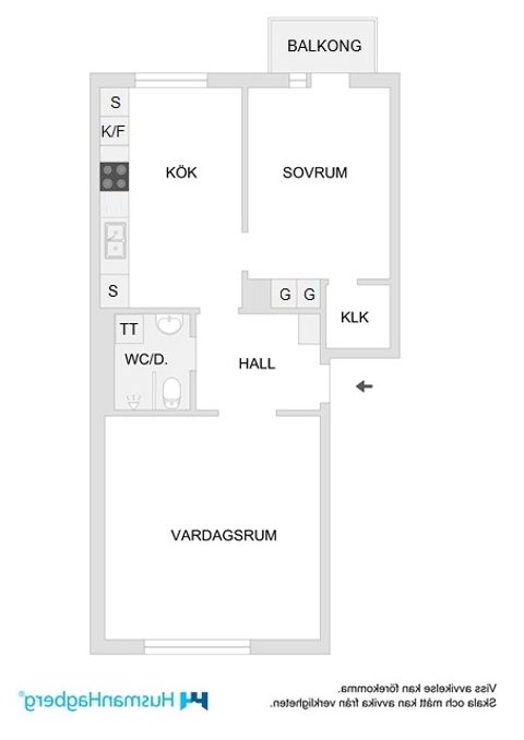 Bostadsrätt, Norra Ersmarksgatan 28B, Haga, Umeå