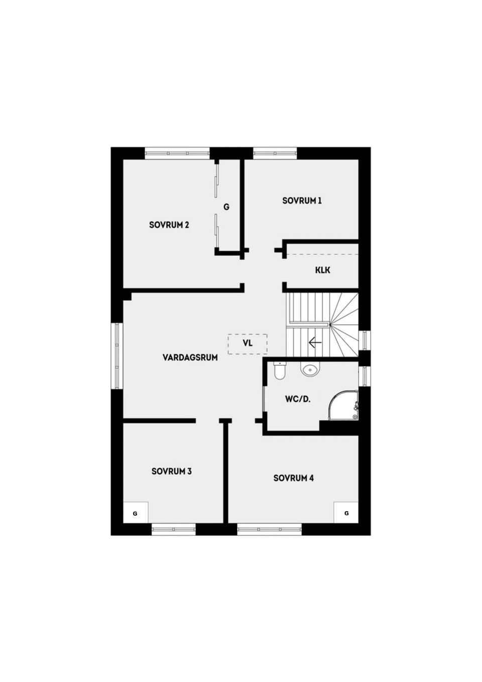 Villa, Våtmarksvägen 10, Bällstaberg, Vallentuna
