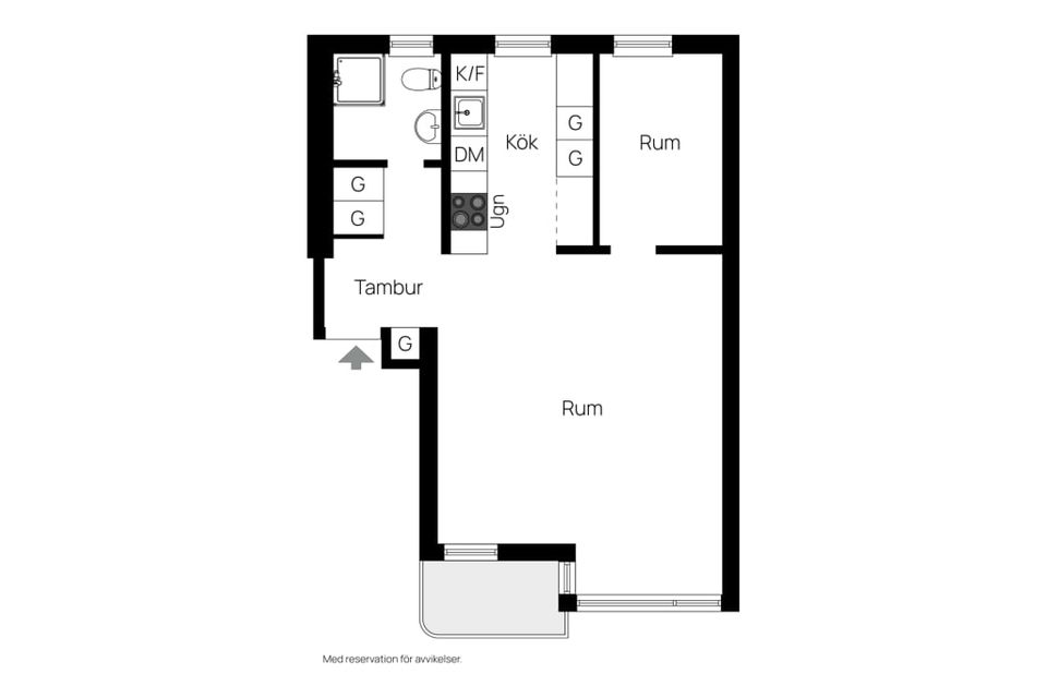 Bostadsrätt, Sulitelmavägen 13, Traneberg, Stockholm