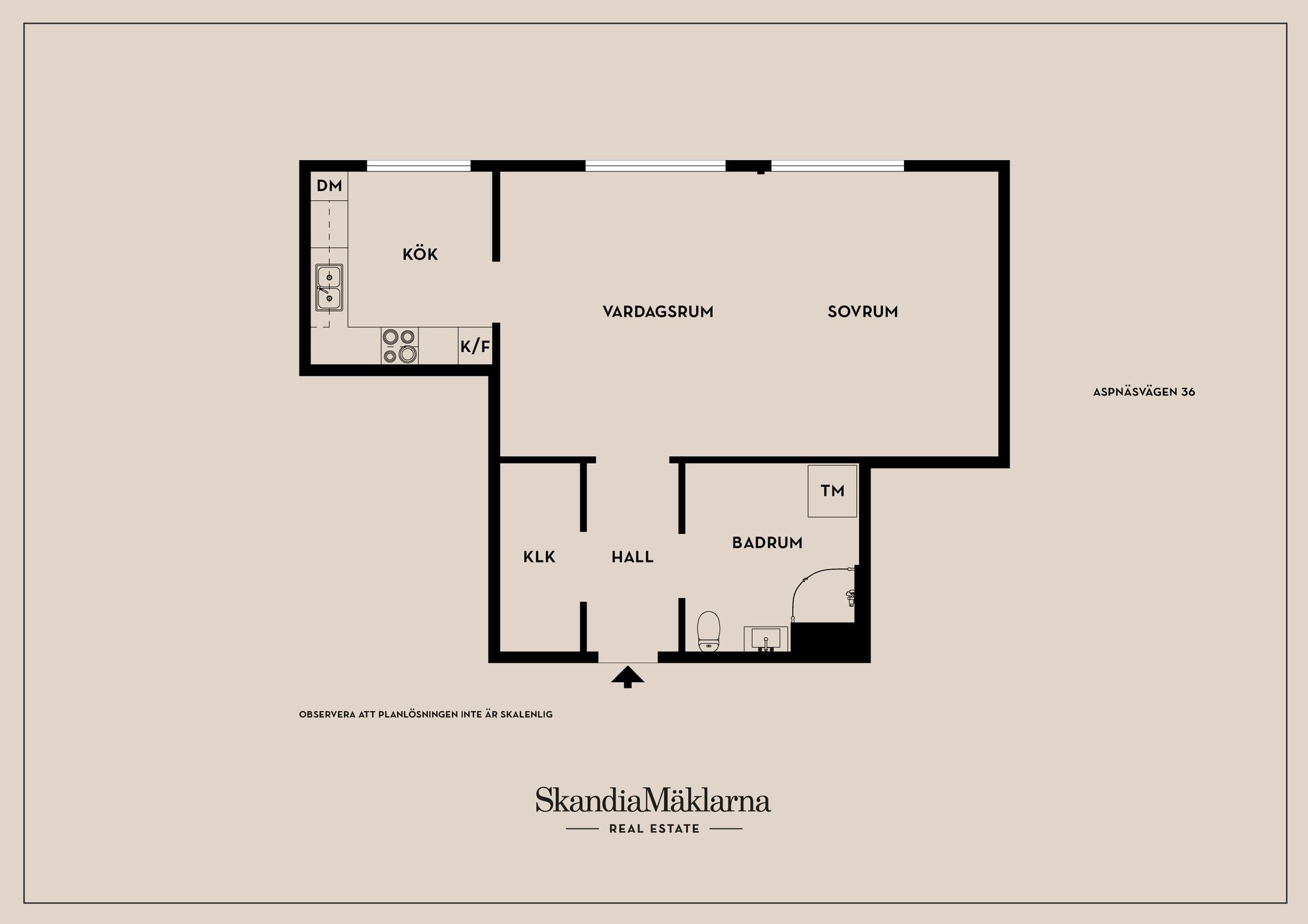 Bostadsrätt, Aspnäsvägen 36, Jakobsberg, Järfälla