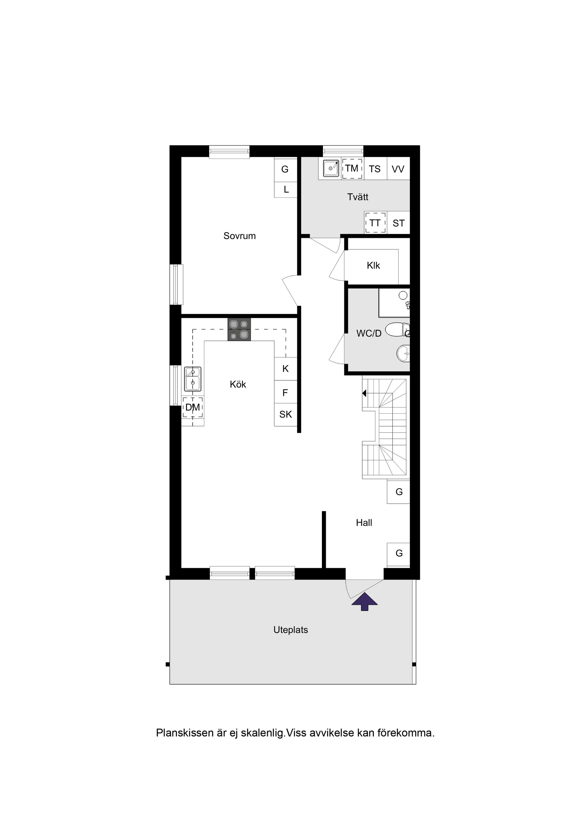 Radhus, Särdalsvägen 34B, Haverdal, Halmstad