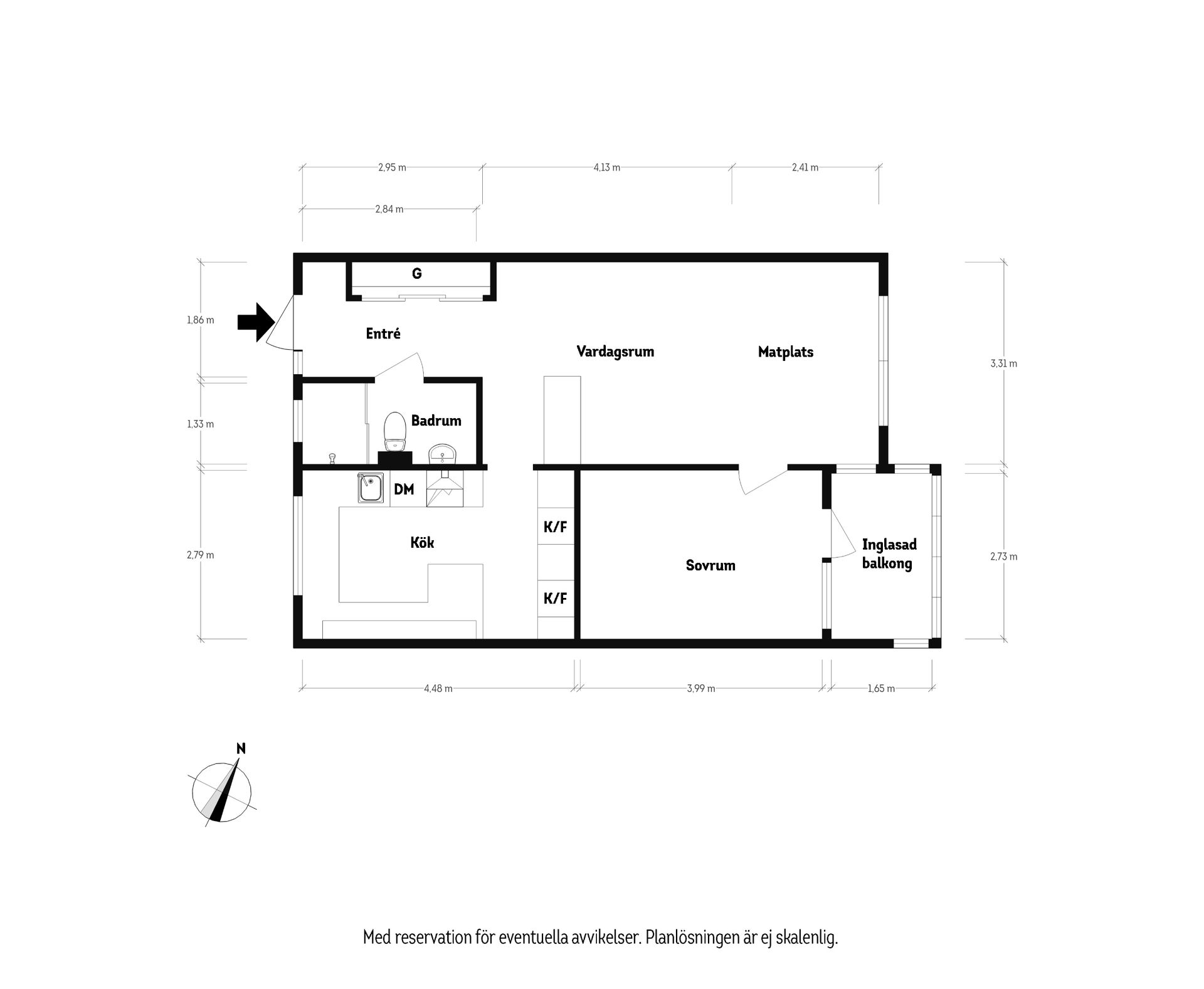Bostadsrätt, Blåsutgatan 1, Majorna, Göteborg
