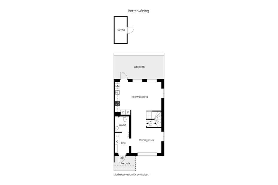 Radhus, Vanadisvägen 4a, Enköping