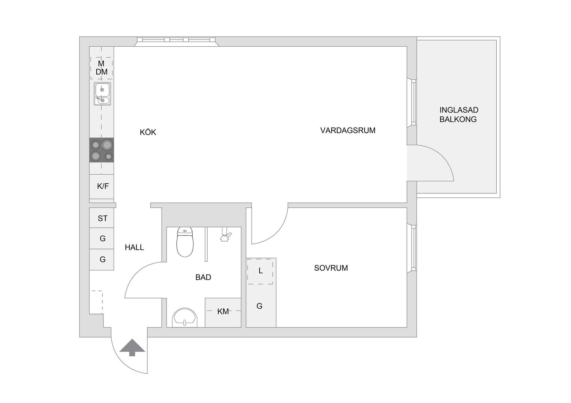 Bostadsrätt, Järfällavägen 94B, Jakobsberg - Söderdalen, Järfälla