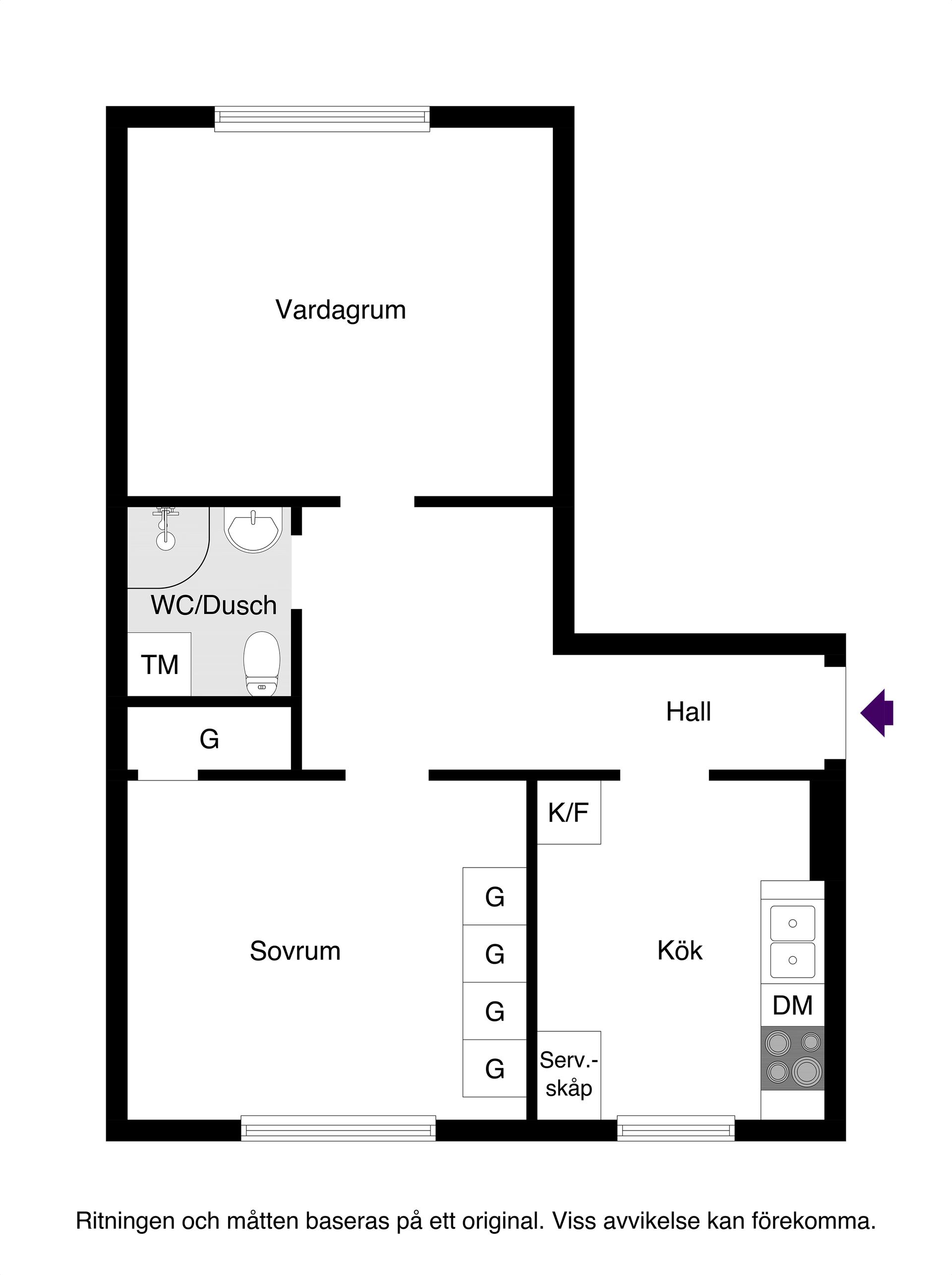 Bostadsrätt, S:t Olofsgatan 56A, Höganäs, Uppsala