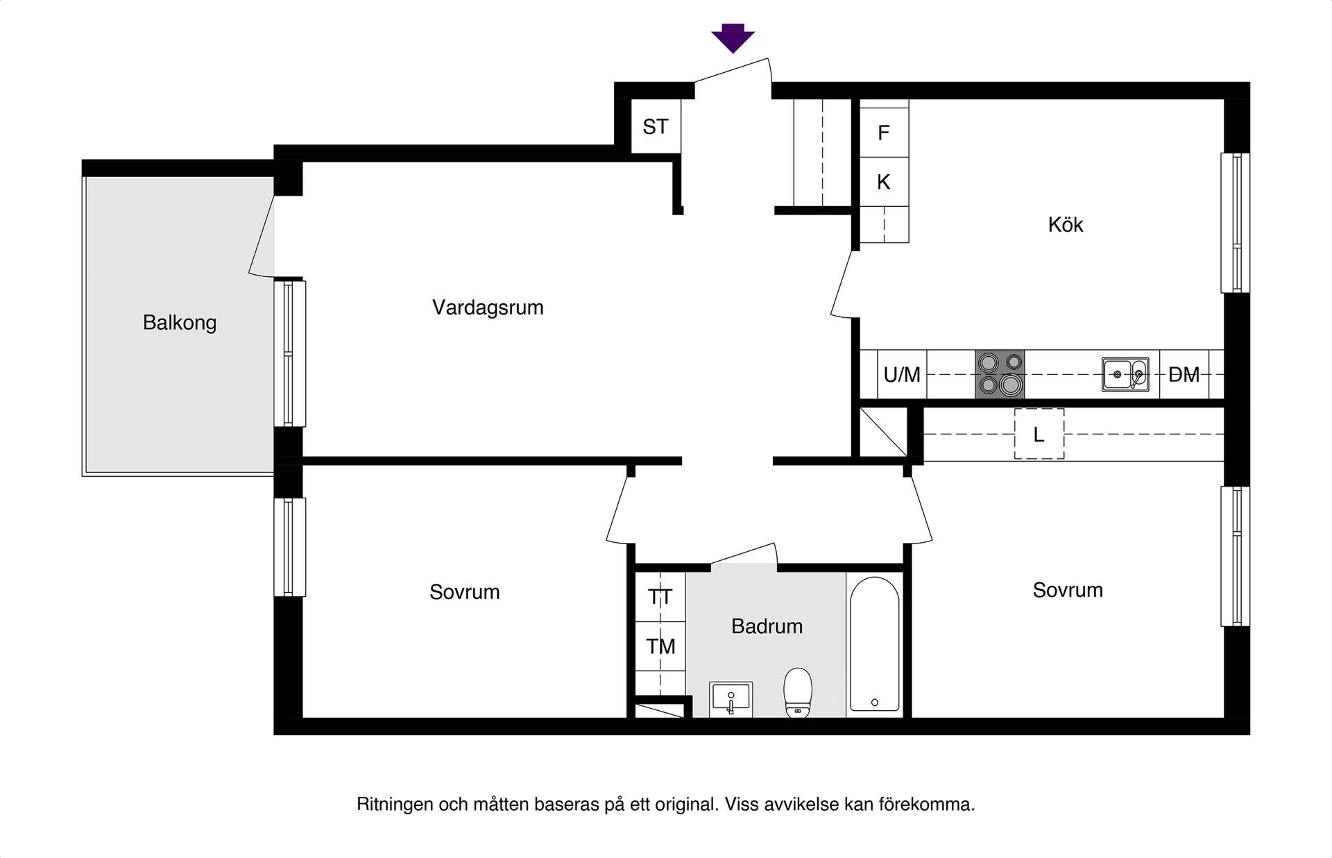 Bostadsrätt, Rörgatan 4, Norra Luthagen, Uppsala