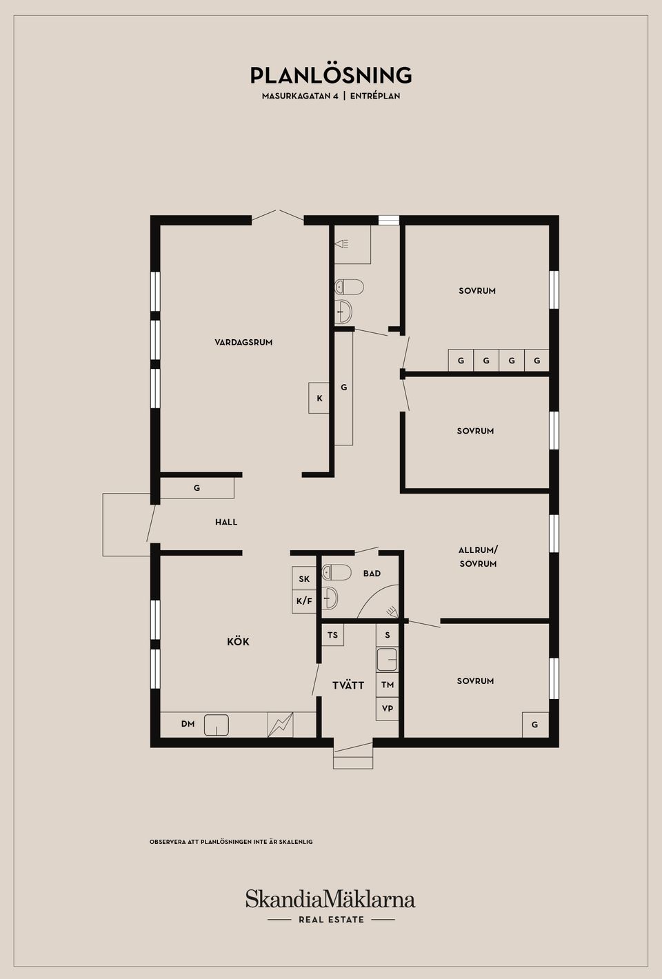 Villa, Masurkagatan 4, Svarte, Ystad