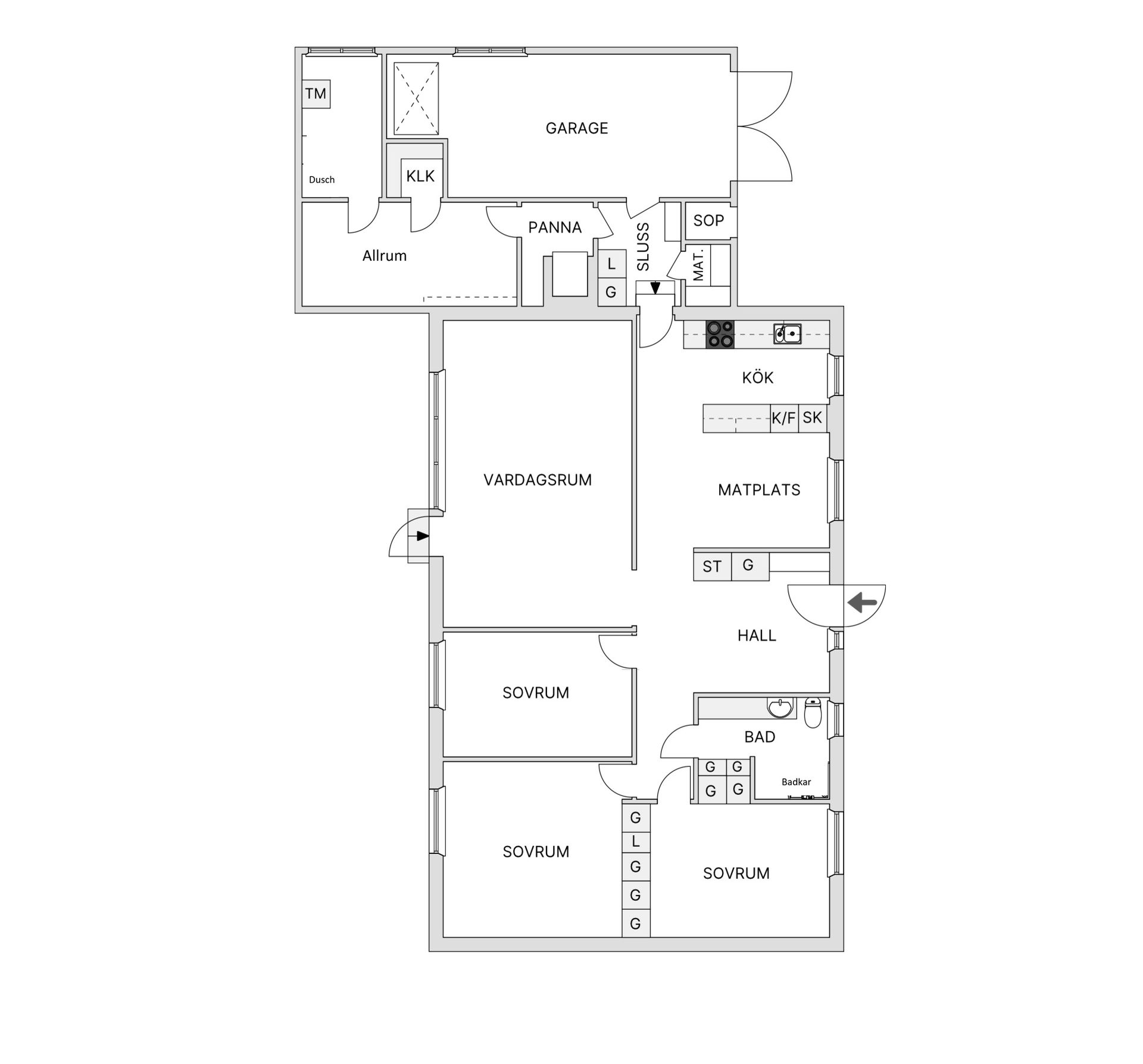 Villa, Havregatan 12, Medlefors, Skellefteå