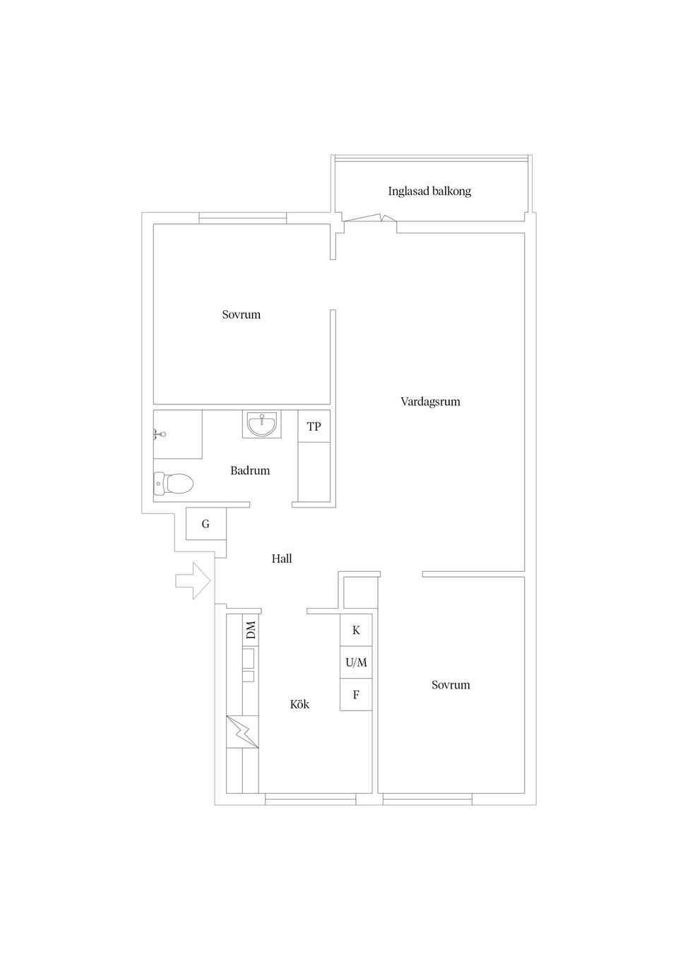 Bostadsrätt, Runvägen 15A, Kalmar