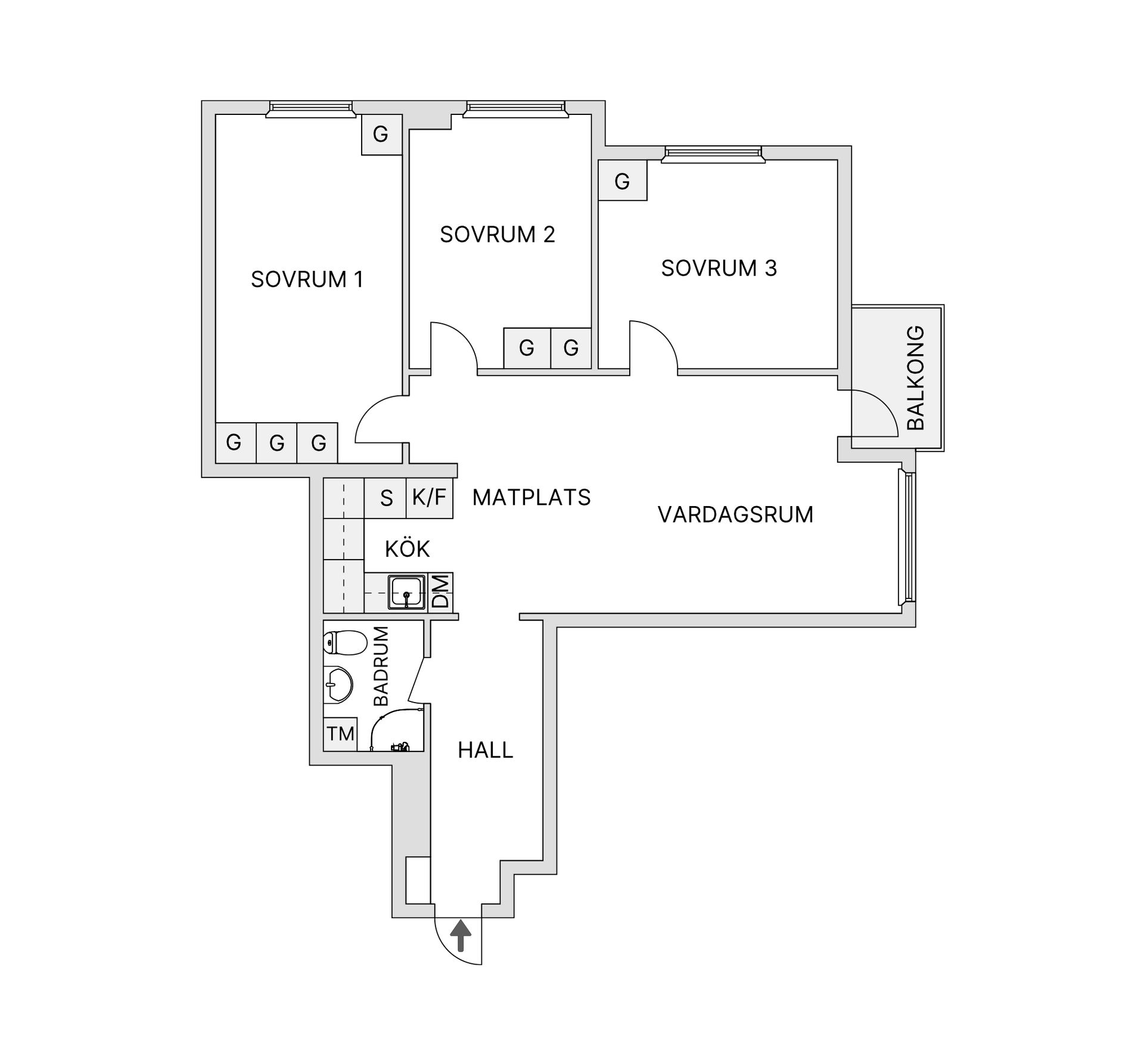 Bostadsrätt, Per Hallströms väg 12, 9 tr, Skvaltan/Centrala Nacka, Nacka