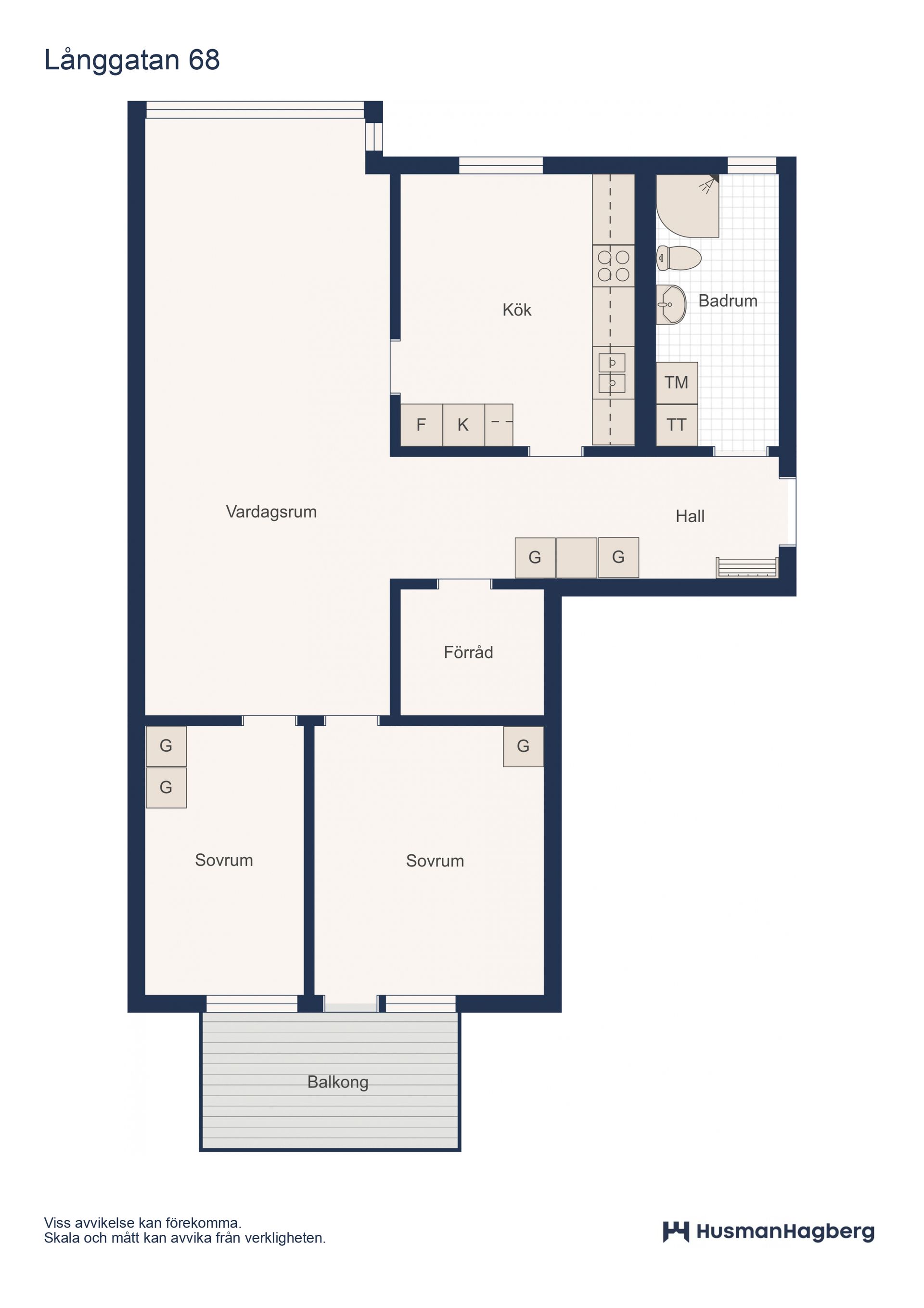 Bostadsrätt, Långgatan 68B, Enköping