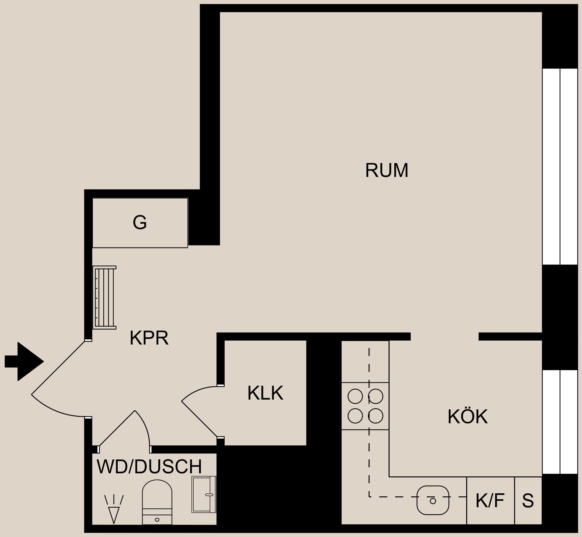 Bostadsrätt, Trozelligatan 23, Centralt - Söder, Norrköping